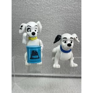 Set of 2 Vintage McDonalds Happy Meal 101 Dalmatians Disney Promo Toys Lot
